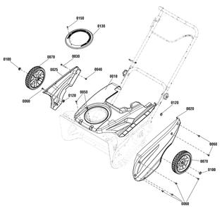 Part Location Diagram of 770588 Murray Cover, Side